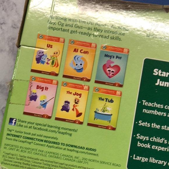 LeapReader Junior w/ Ready to Read & Letter Factory - Picture 5 of 6